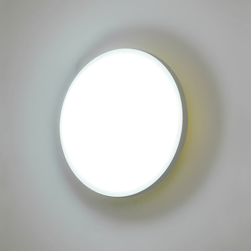 Moderner Stil weiße Wandlicht geometrische Form LED Wandleuchten für Wohnzimmer