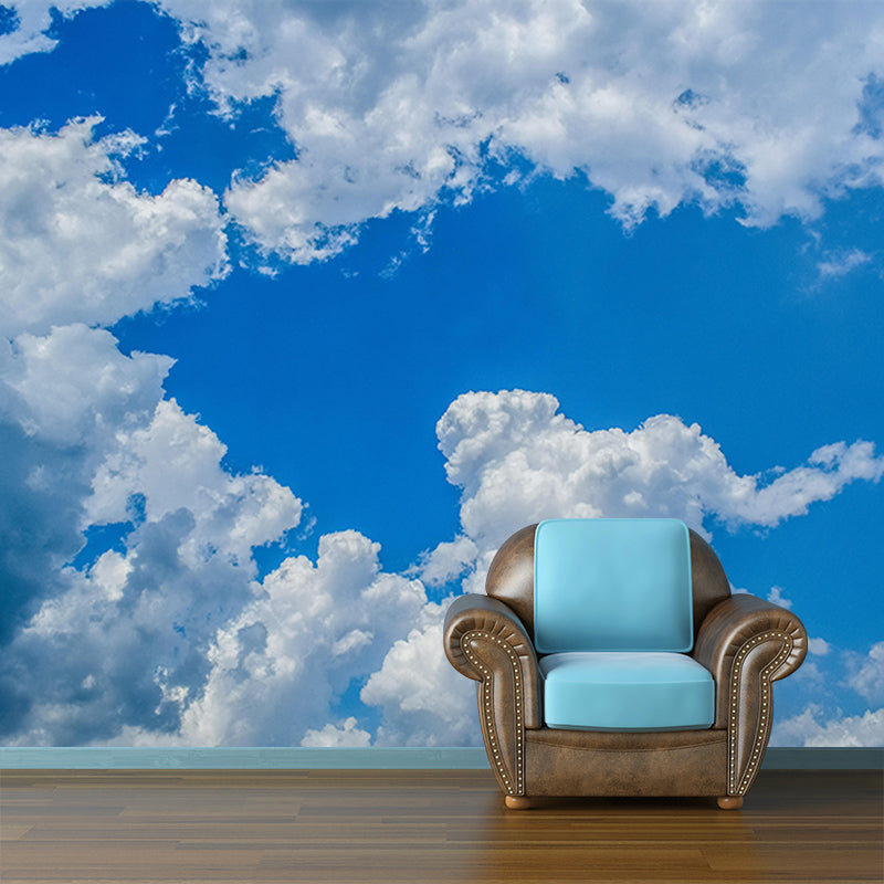 Customized Sky Wall Mural Photography Sleeping Room Wall Mural