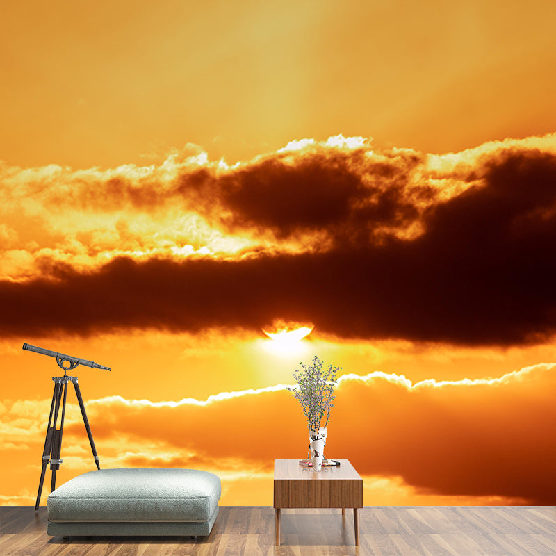 Sky Mural Cloud Mildew Resistant Contemporary Photography Room Wall Mural