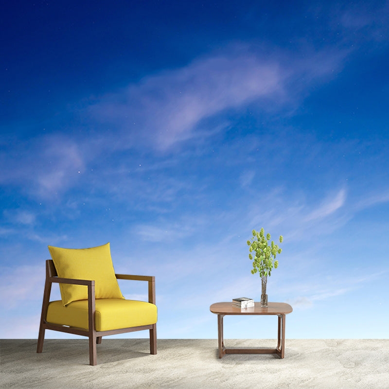 Sky Mural Cloud Mildew Resistant Contemporary Photography Room Wall Mural
