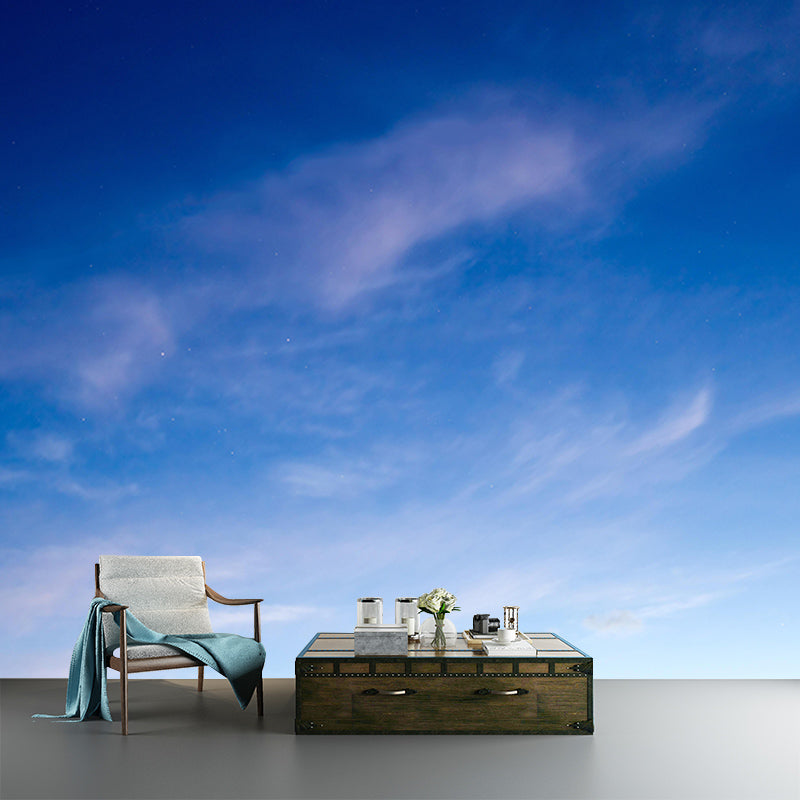 Sky Mural Cloud Mildew Resistant Contemporary Photography Room Wall Mural