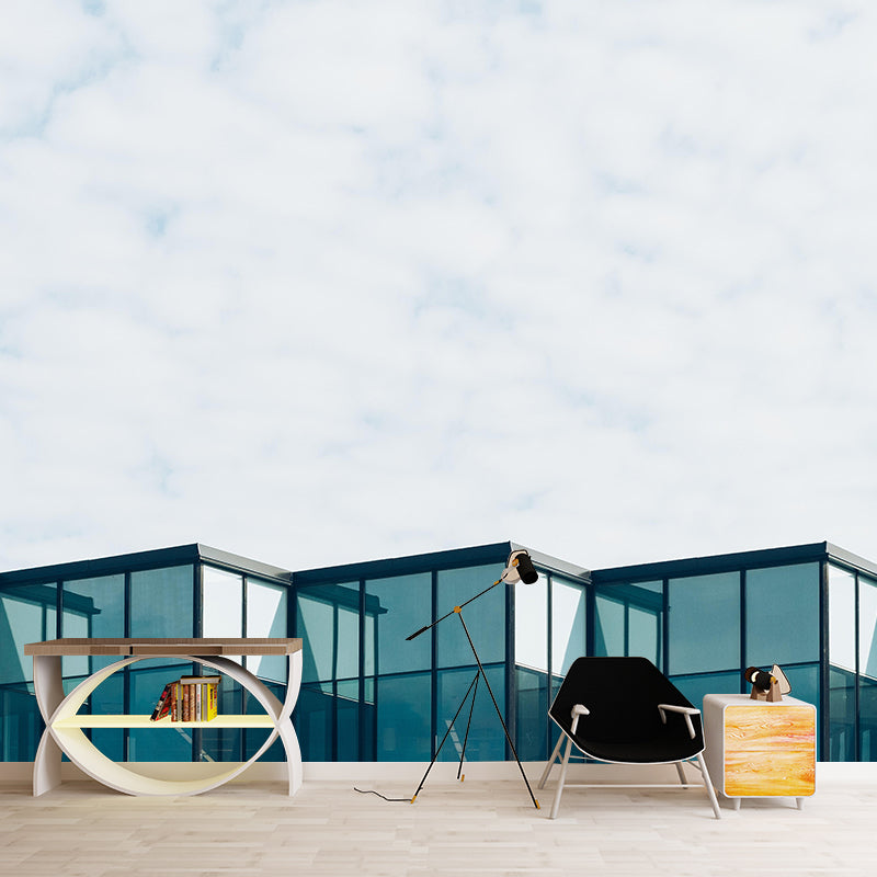 Photography Architecture Mural Eco-friendly Wallpaper for Meeting Room