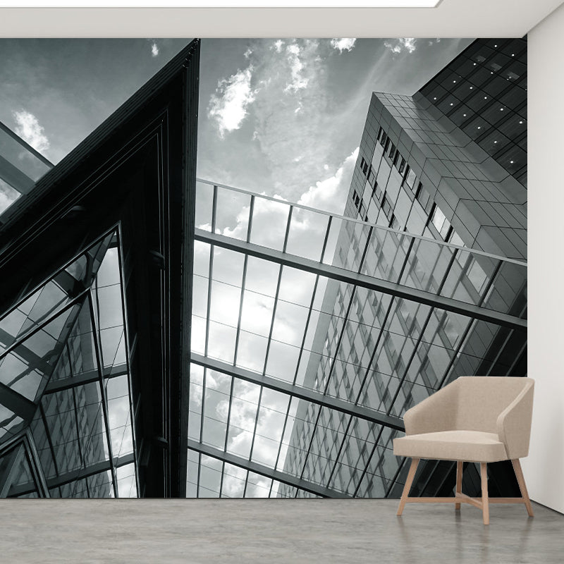 Architecture Mural Customized Eco-friendly Wallpaper for Living Room