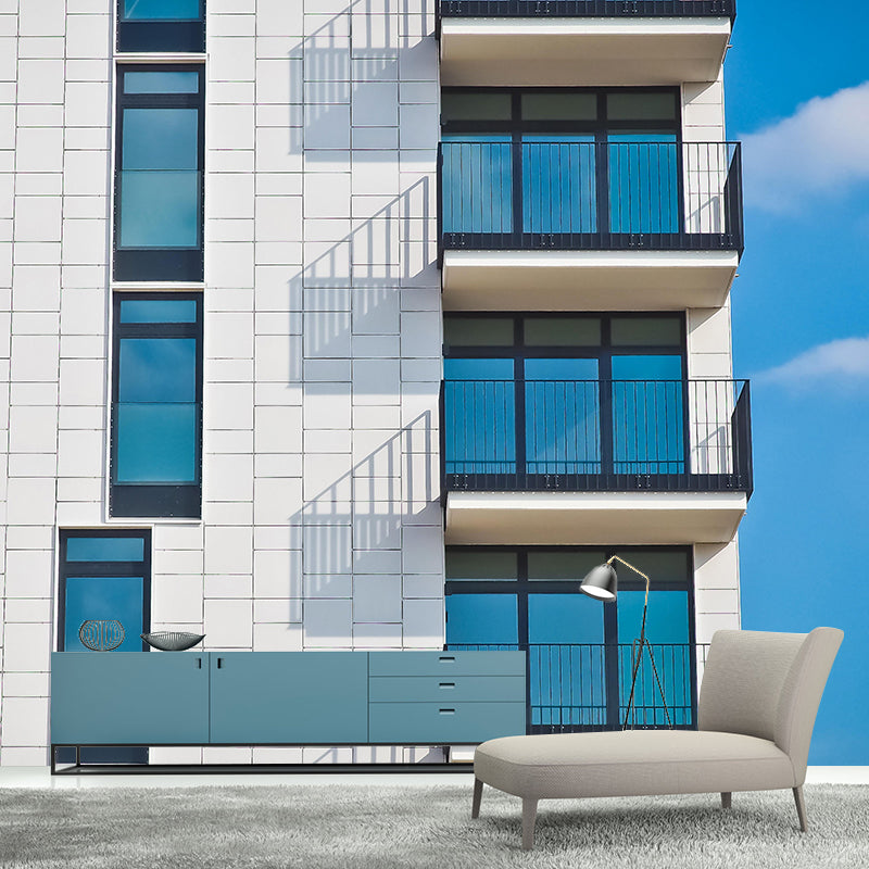 Architecture Mural Customized Eco-friendly Wallpaper for Living Room