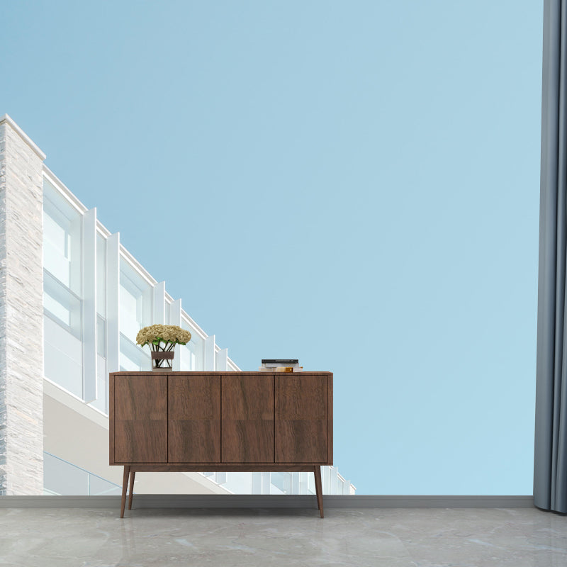 Wall Mural Horizontal Photography Architecture Mural Eco-friendly Wallpaper for Bedroom