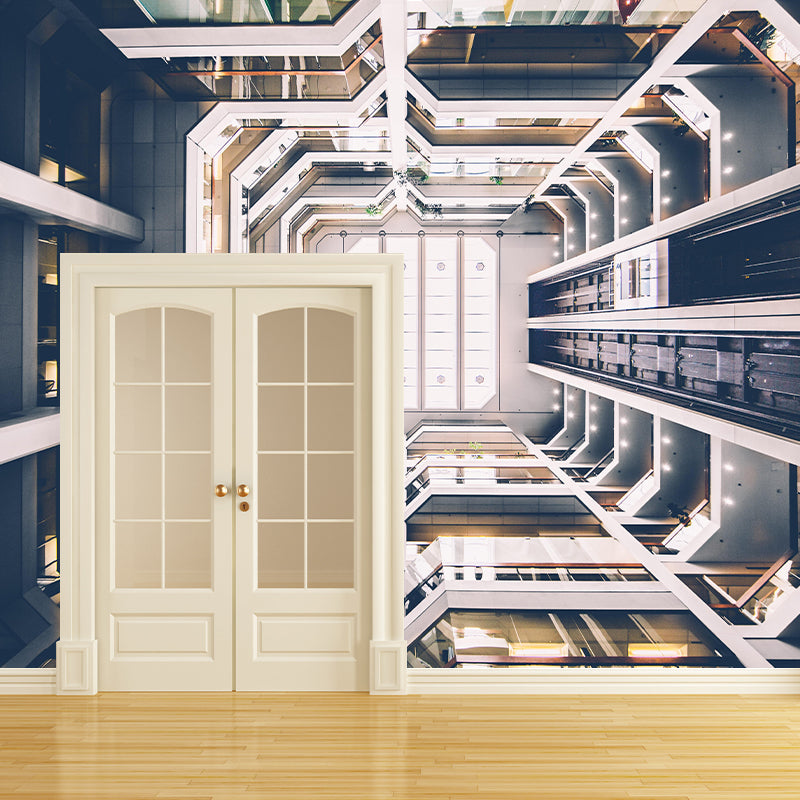 Wall Mural Horizontal Photography Architecture Mural Eco-friendly Wallpaper for Bedroom