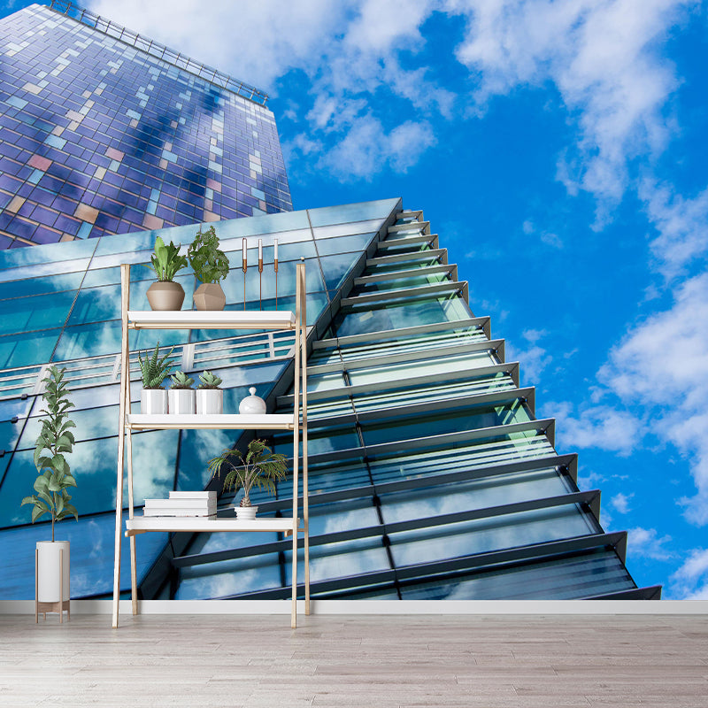 Wall Mural Horizontal Photography Architecture Mural Eco-friendly Wallpaper for Room