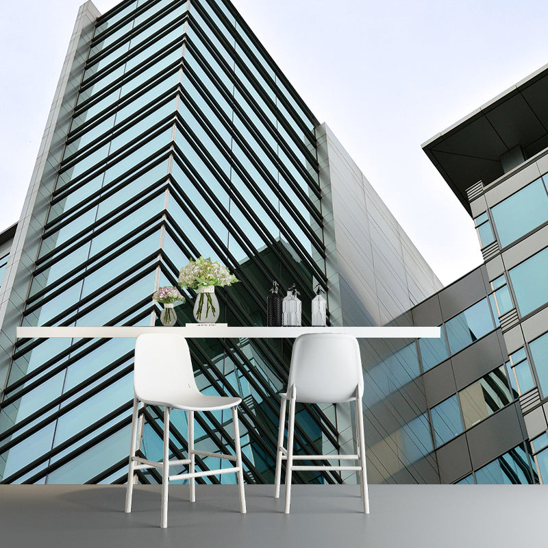 Mural Horizontal Photography Architecture Mural Eco-friendly Wallpaper for Home