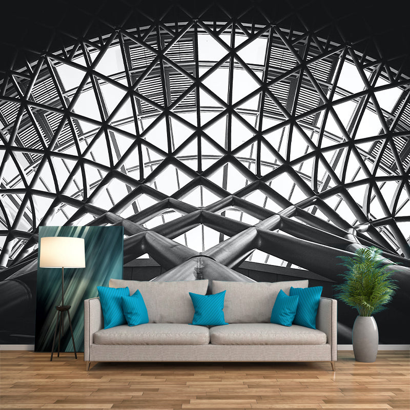 Vivid Scene Environmental Architecture Mural Eco-friendly Wallpaper for Home Decor