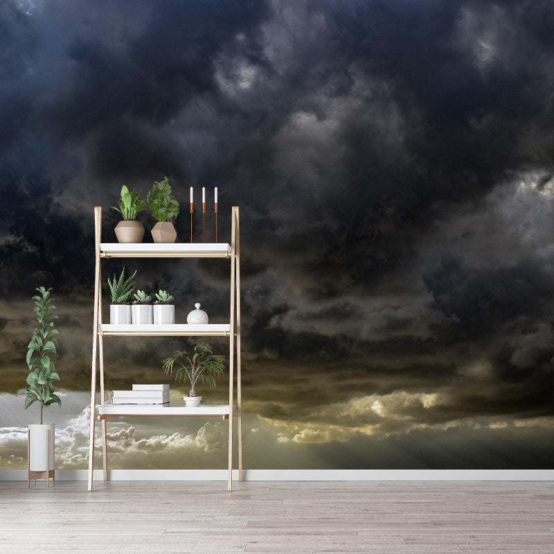 Clouds Landscapes Photography Wallpaper Mural Eco-friendly Wallpaper for Room