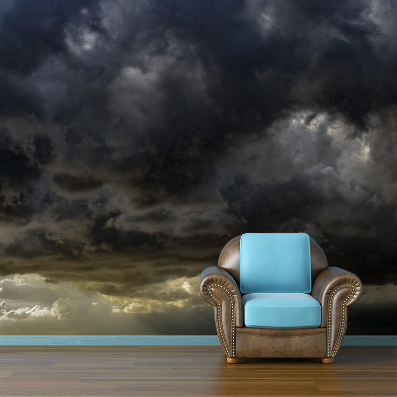 Clouds Landscapes Photography Wallpaper Mural Eco-friendly Wallpaper for Room