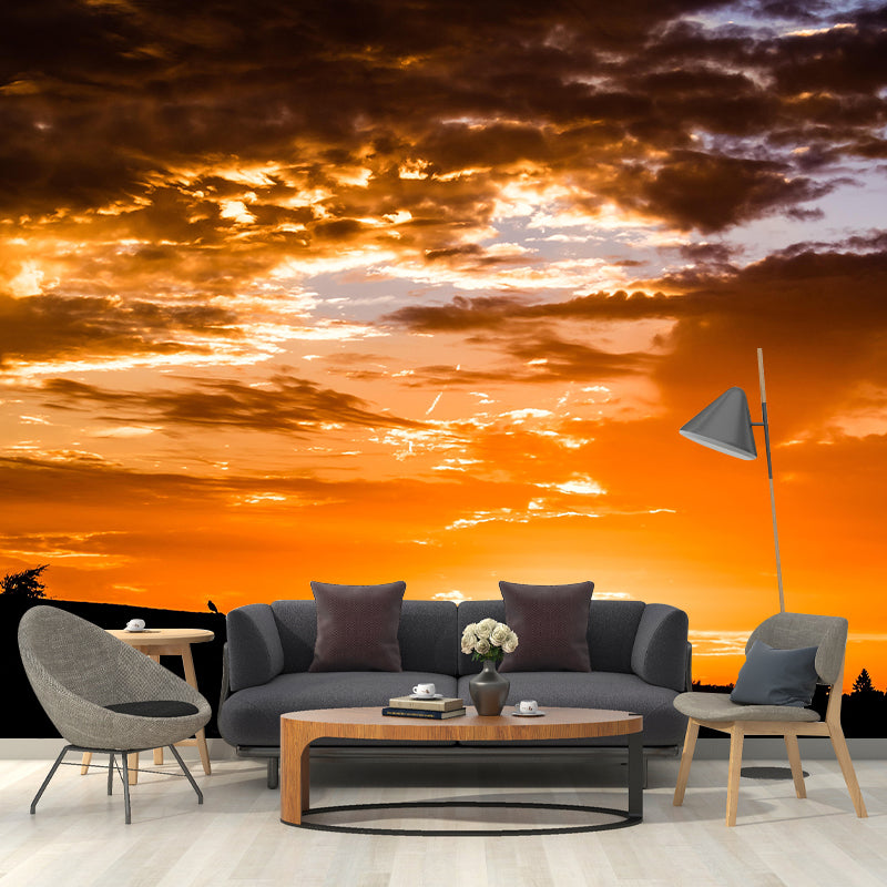 Sky Landscapes Photography Mural Eco-friendly Wallpaper for Wall Decor