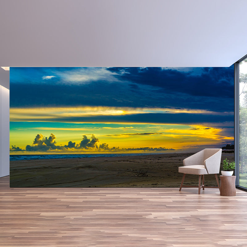 Sky Cloud Horizontal Photography Landscapes Mural Eco-friendly Wallpaper for Home Decor