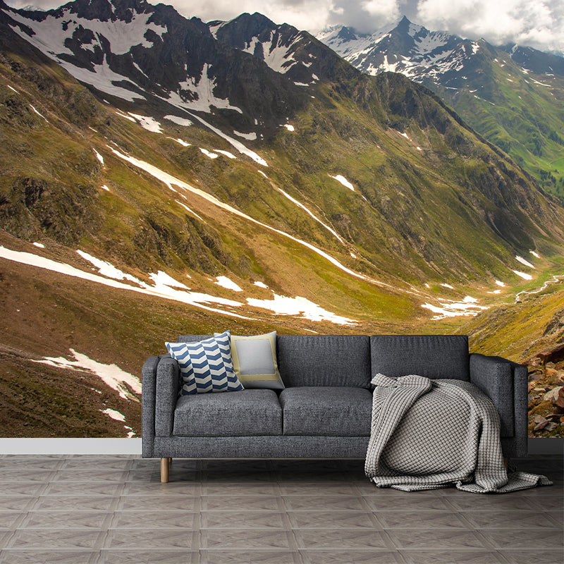 Forest Mountain Photography Landscapes Mural Eco-friendly Wallpaper for Wall Decor