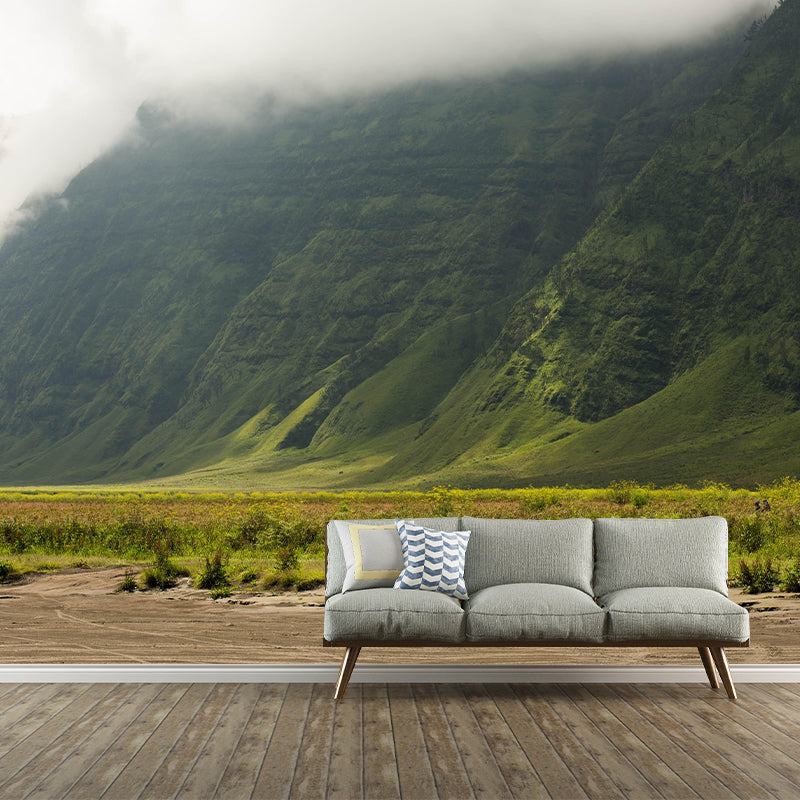 Forest Mountain Photography Landscapes Mural Eco-friendly Wallpaper for Wall Decor