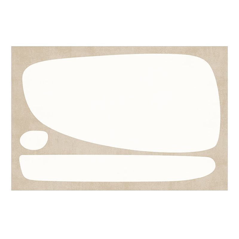 Light Brown Pattern Rug Blending Modern Rug Non-Slip Backing Rug for Drawing Room