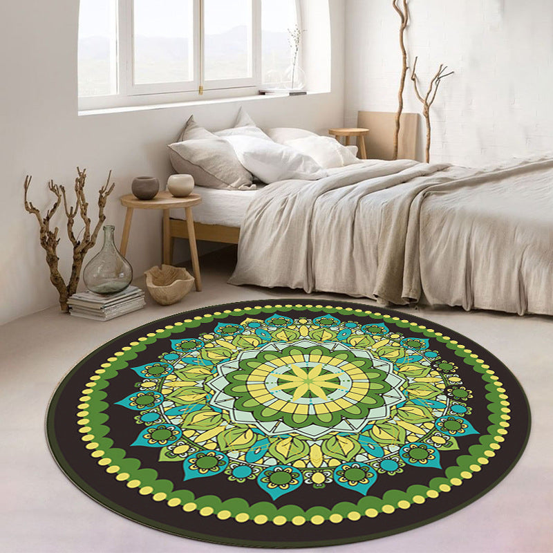 Tappeto di tappeto marocchino marocchino di fiore di albicocche tappeti lavabile per soggiorno