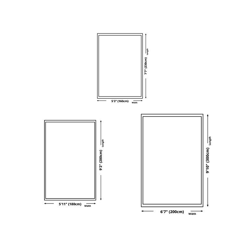 Gray Modern Rug Poleyster Striped Indoor Rug Non-Slip Backing Rug for Home Decoration