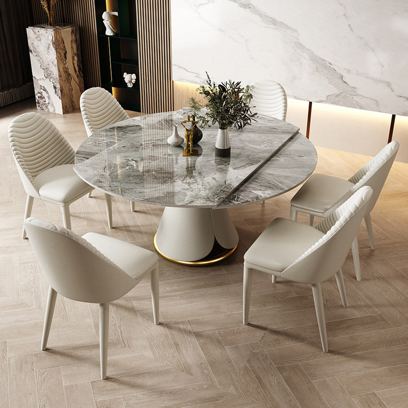 Sillas laterales contemporáneas modernas del comedor Silla Parsons del metal