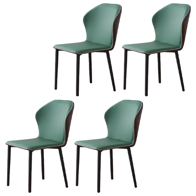 Silla auxiliar contemporánea Sillas con respaldo de metal para interiores y exteriores