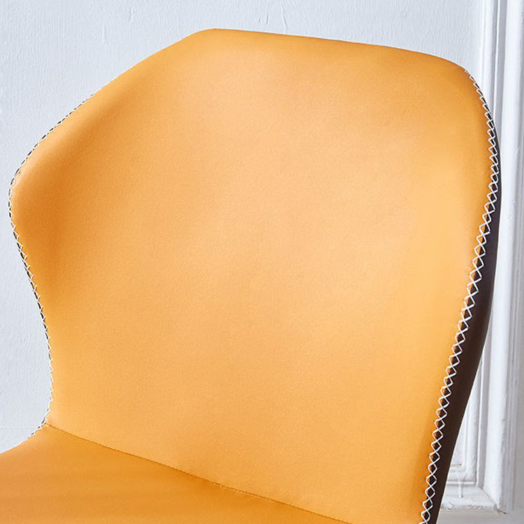 Silla auxiliar contemporánea Sillas con respaldo de metal para interiores y exteriores