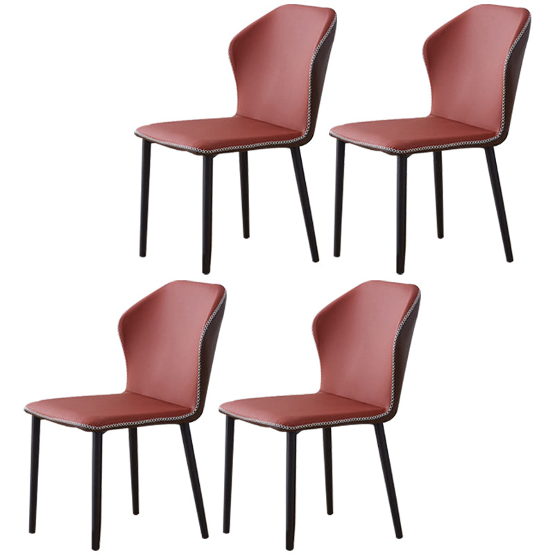 Silla auxiliar contemporánea Sillas con respaldo de metal para interiores y exteriores
