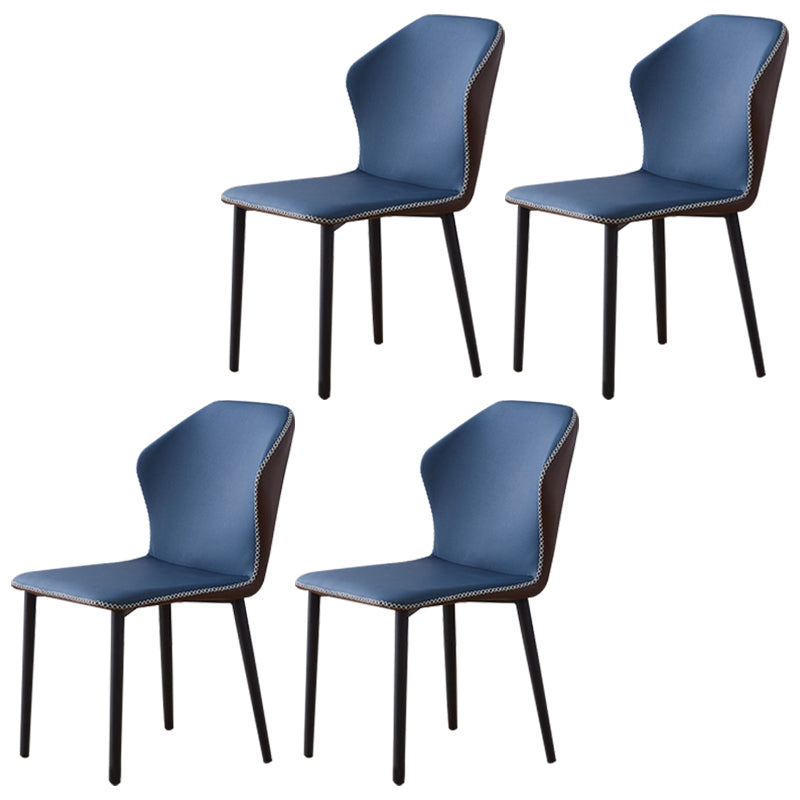 Silla auxiliar contemporánea Sillas con respaldo de metal para interiores y exteriores