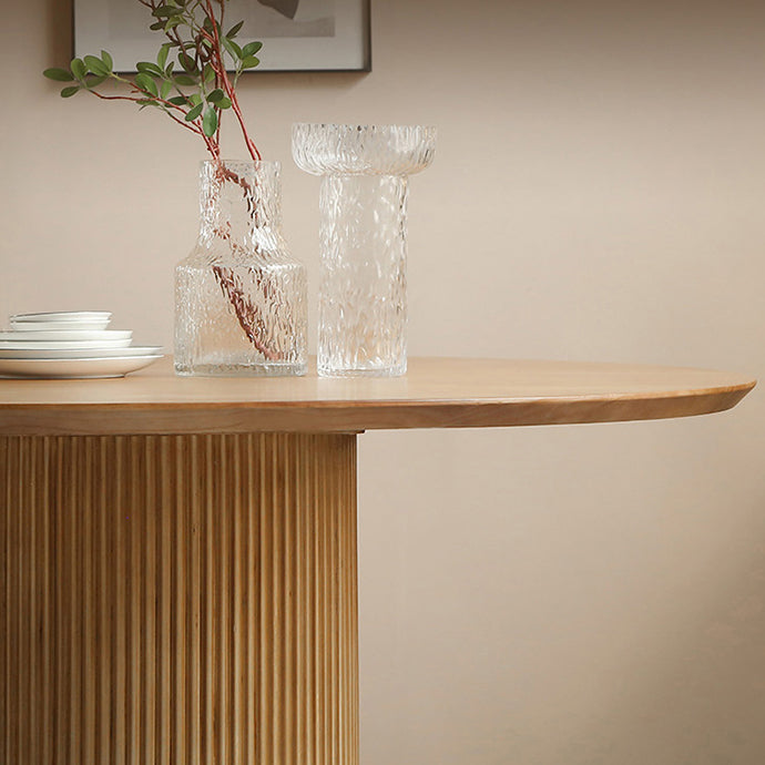 1/2/3/4 pc's houten moderne eetkamer set met ronde tafel en metalen stoelen dinette set