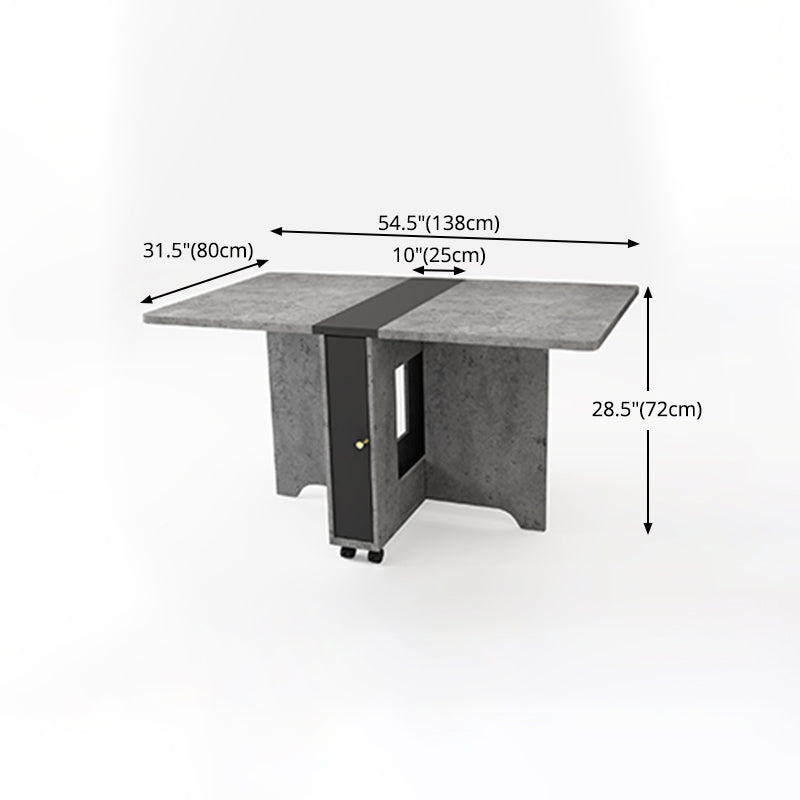 1/2/3/5/7 pc's houten moderne eetkamer set met opvouwbare tafel dinette set