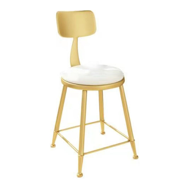 1/3/4/5 PCS Ensemble de salle à manger moderne en métal avec table en marbre et jeu de restauration de base en métal