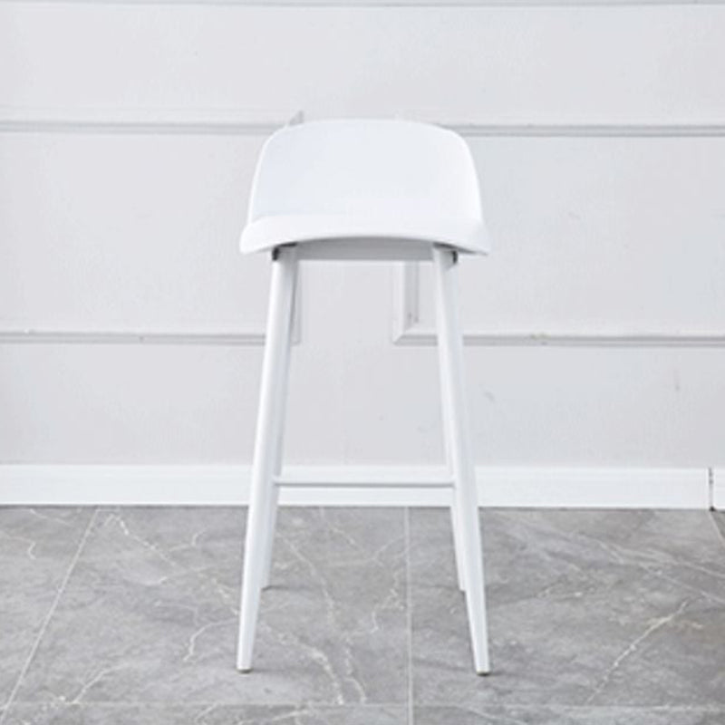 Scandinavian Style Bar-stool with Square Seat Counter Stool for Restaurant Bar