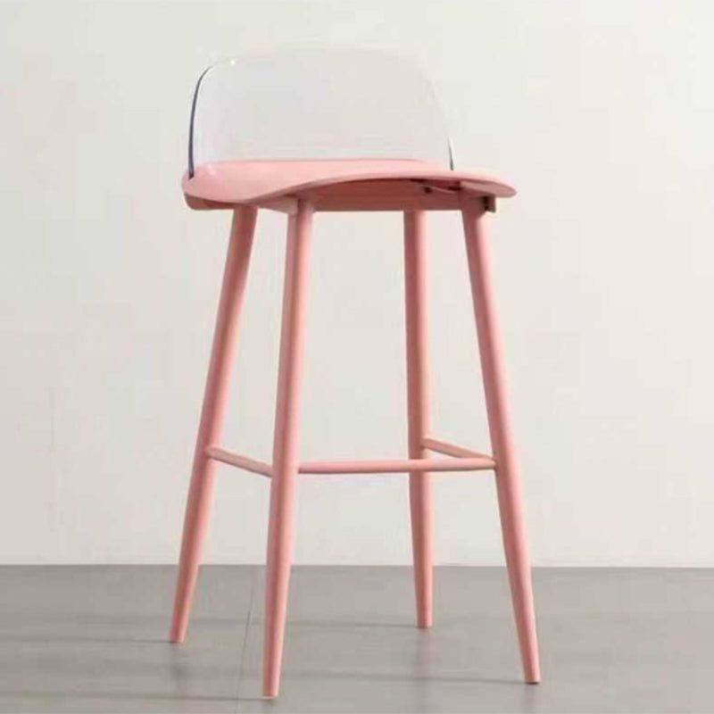 Taburete de bar de estilo escandinavo con asiento cuadrado para barra de cocina