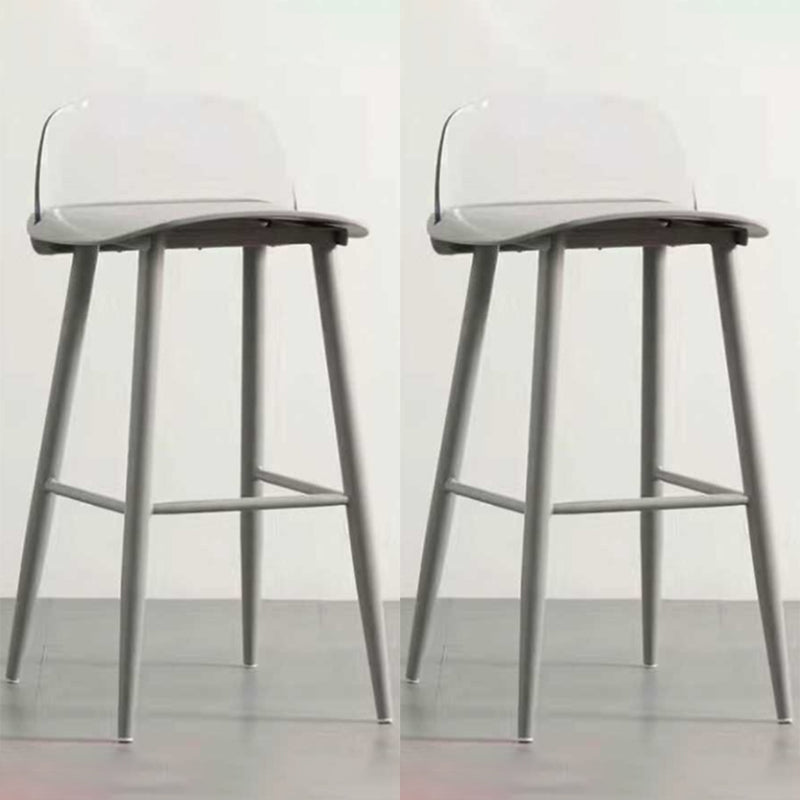 Taburete de bar de estilo escandinavo con asiento cuadrado para barra de cocina