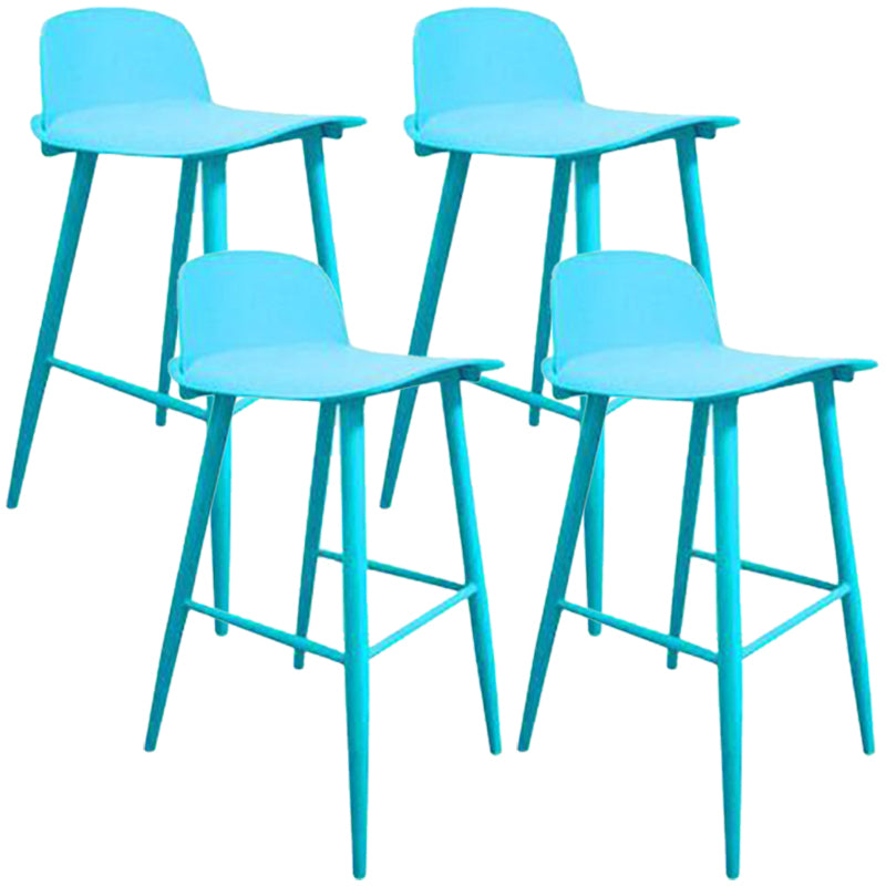 Taburete de bar de estilo escandinavo con asiento cuadrado para barra de cocina