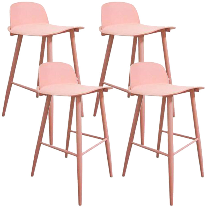 Taburete de bar de estilo escandinavo con asiento cuadrado para barra de cocina