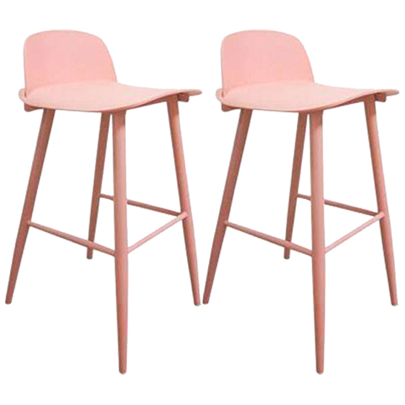 Taburete de bar de estilo escandinavo con asiento cuadrado para barra de cocina