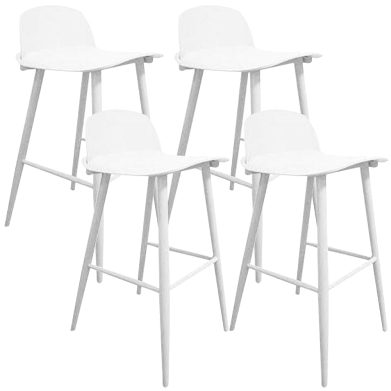 Taburete de bar de estilo escandinavo con asiento cuadrado para barra de cocina
