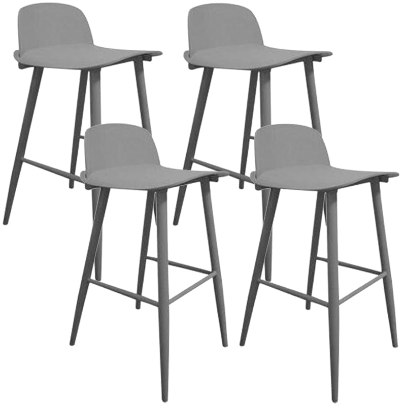 Taburete de bar de estilo escandinavo con asiento cuadrado para barra de cocina