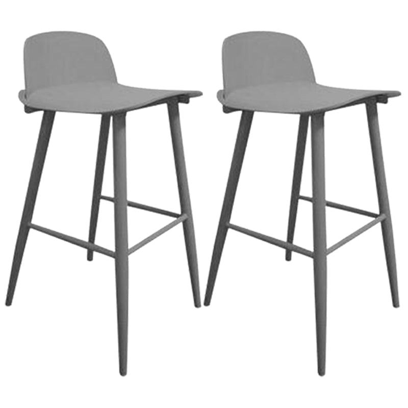 Taburete de bar de estilo escandinavo con asiento cuadrado para barra de cocina
