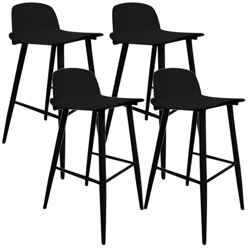 Taburete de bar de estilo escandinavo con asiento cuadrado para barra de cocina
