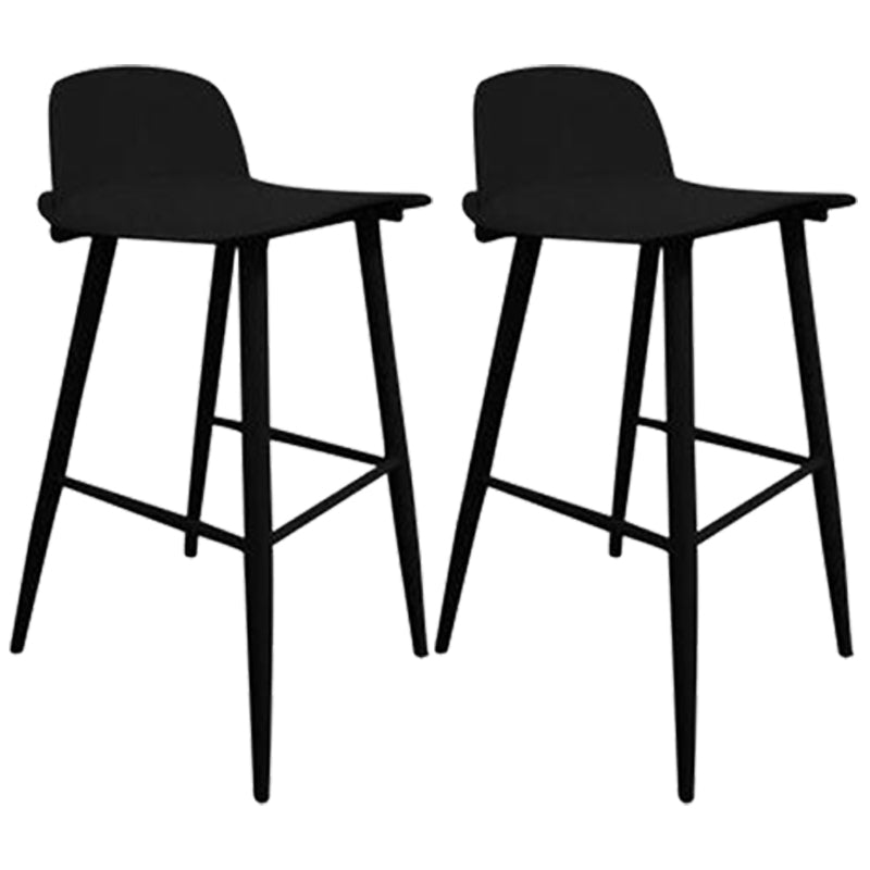 Taburete de bar de estilo escandinavo con asiento cuadrado para barra de cocina