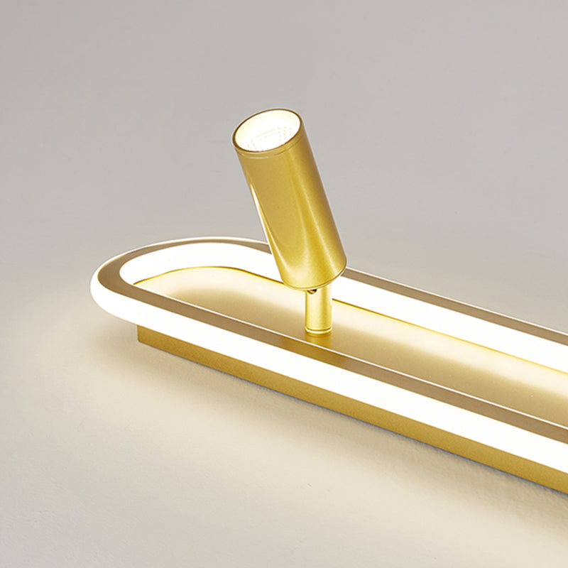 Plafonnier LED sur Rail en forme de géométrie, montage encastré en fer, Style moderne et Simple, pour salle à manger