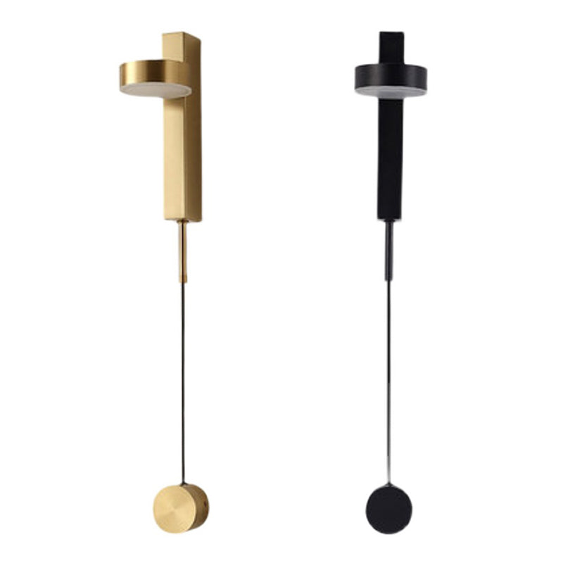 Metall runde Formwandbeleuchtung moderne 1-Licht-Wandmontageleuchte