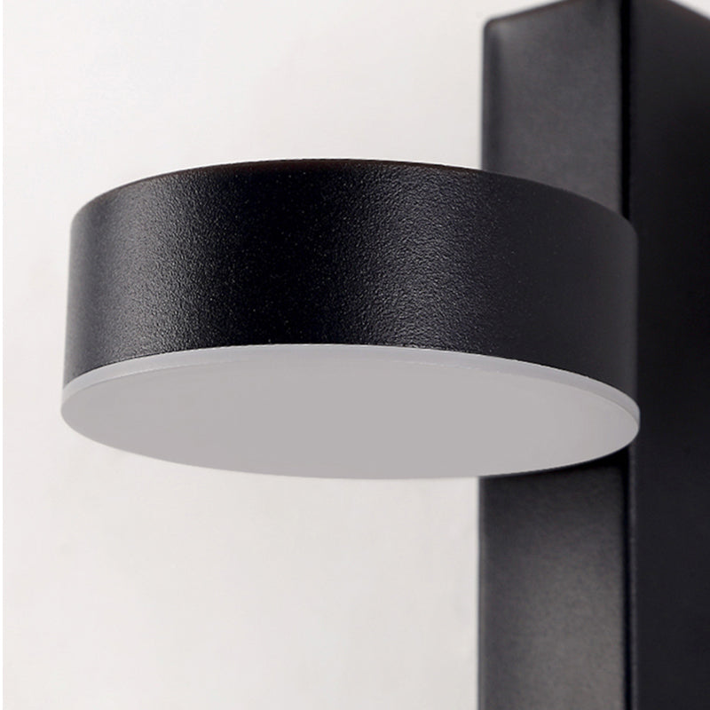 Metall runde Formwandbeleuchtung moderne 1-Licht-Wandmontageleuchte