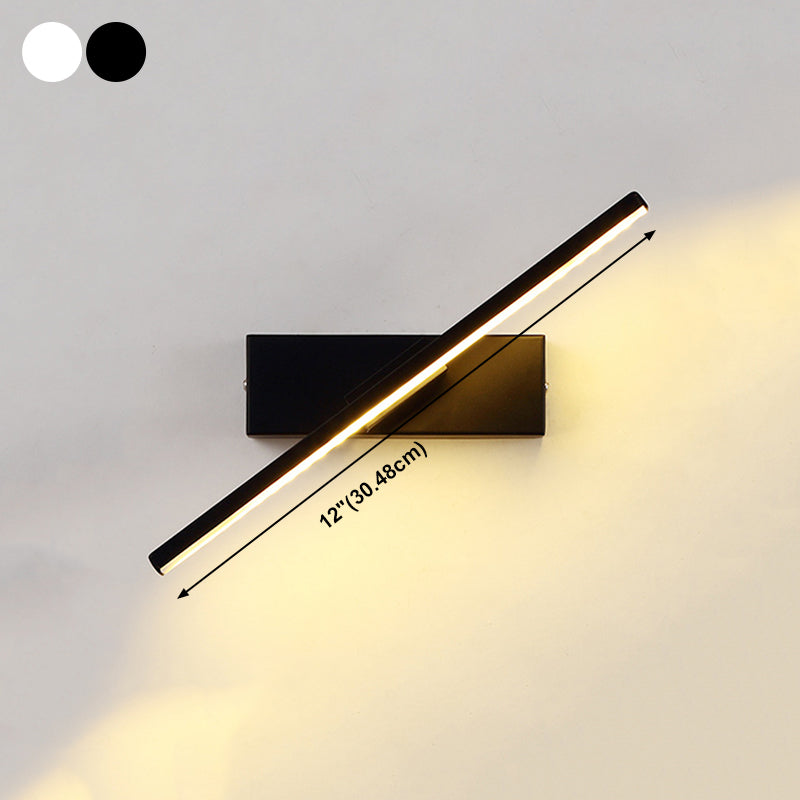 Single Light Geometric Shape Wall Lighting Modern Style Metal Wall Light Sconce