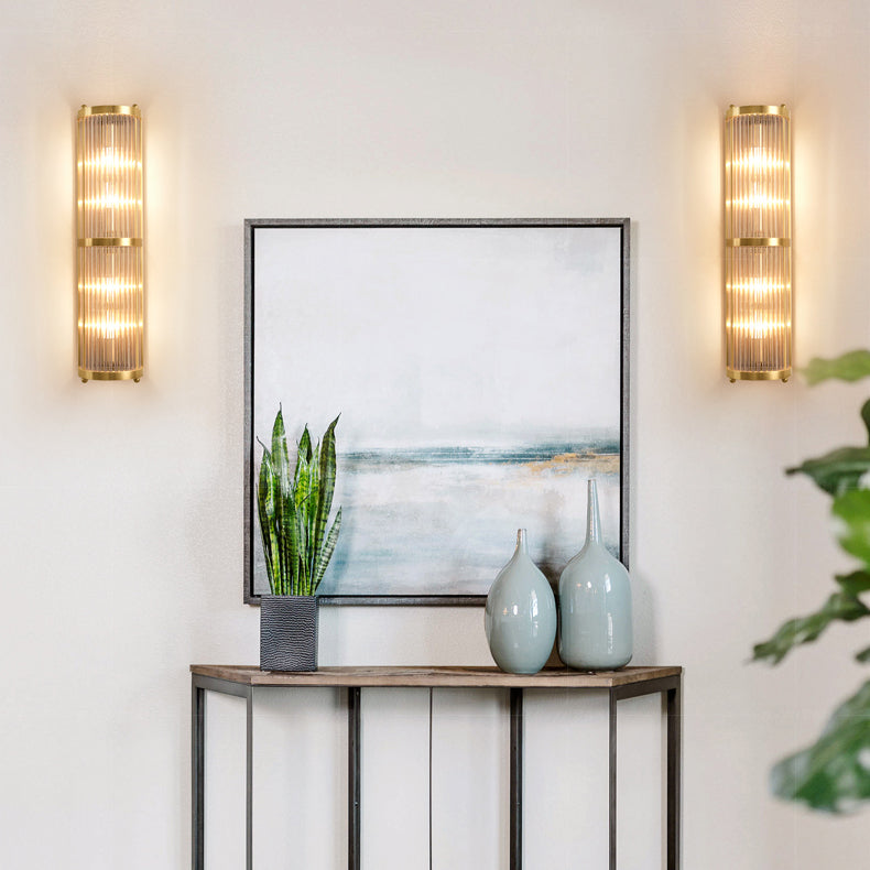 Crystal Linear Wall Sconce Lights Modern Multi Lights Multi Lights Lampes murales