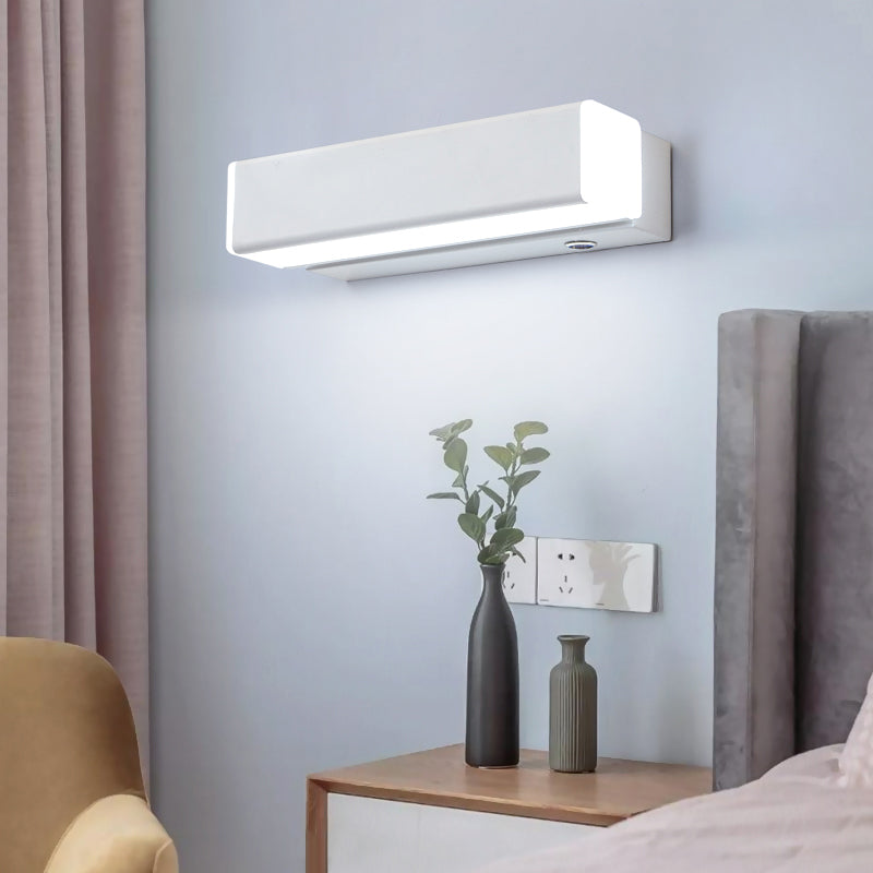 Moderner Stil quadratischer Schatten Wandleuchte Metal 1 Leichte Wandmontage Beleuchtung