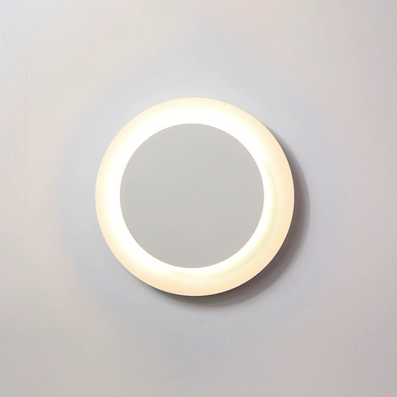 Geometrische Form Metallwandbeleuchtung moderner Stil 1 Licht Wandleuchte Leuchte