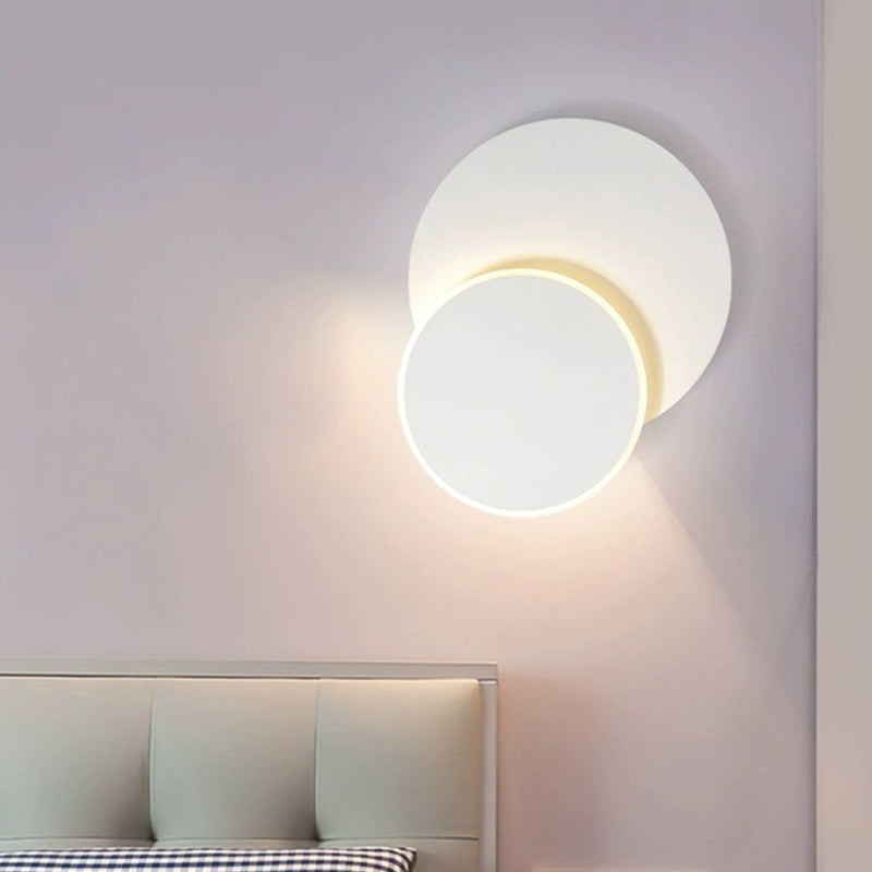 Geometrische Form Metallwandbeleuchtung moderner Stil 1 Licht Wandleuchte Leuchte