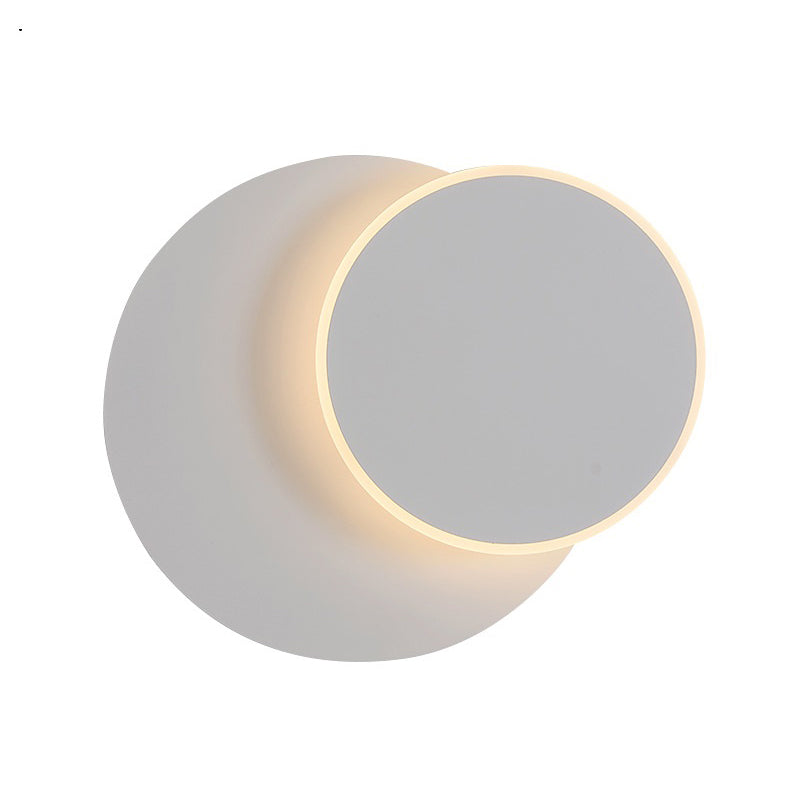 Geometrische Form Metallwandbeleuchtung moderner Stil 1 Licht Wandleuchte Leuchte